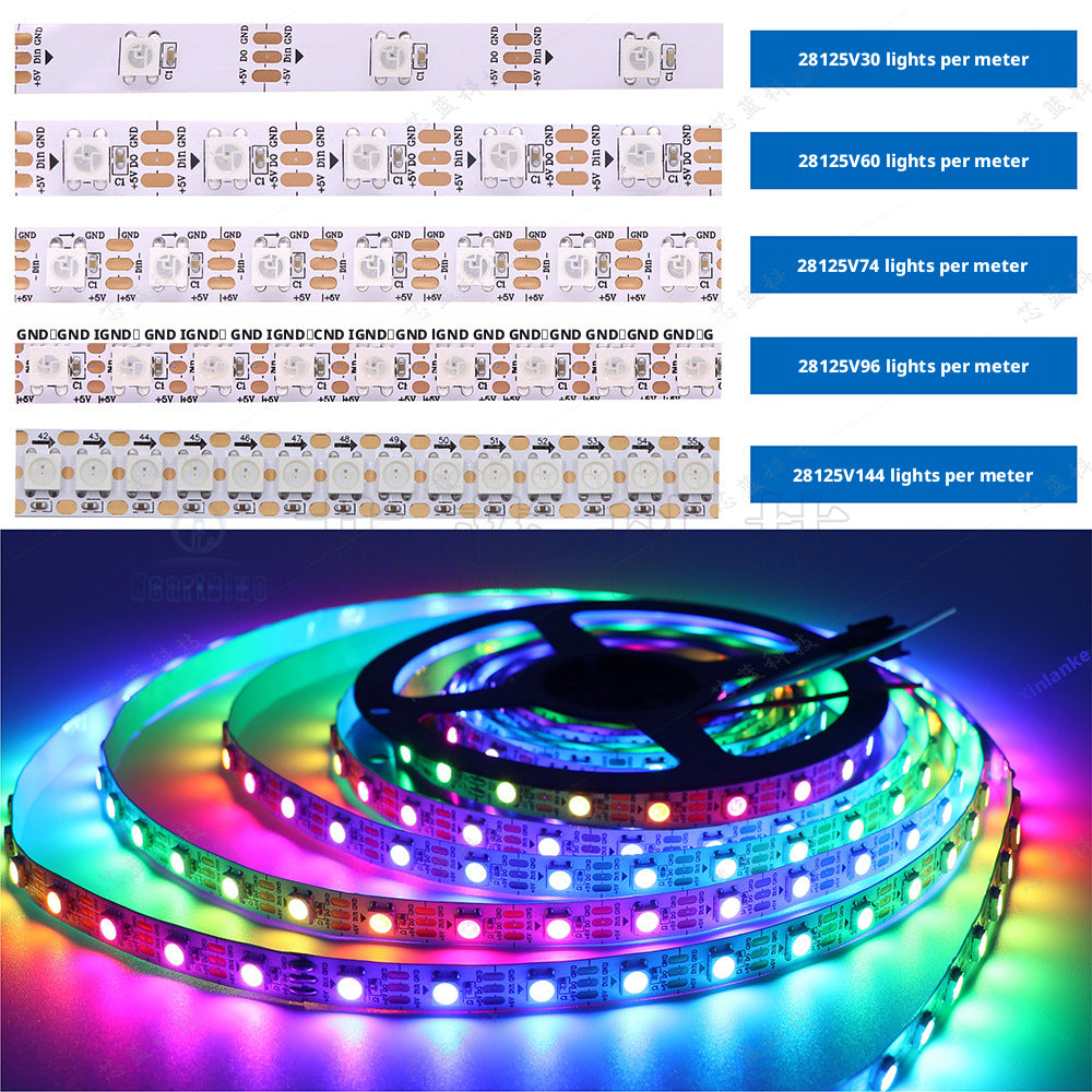 Tira LED RGB direccionable WS2815 12V 5050 | Continuidad de señal dual