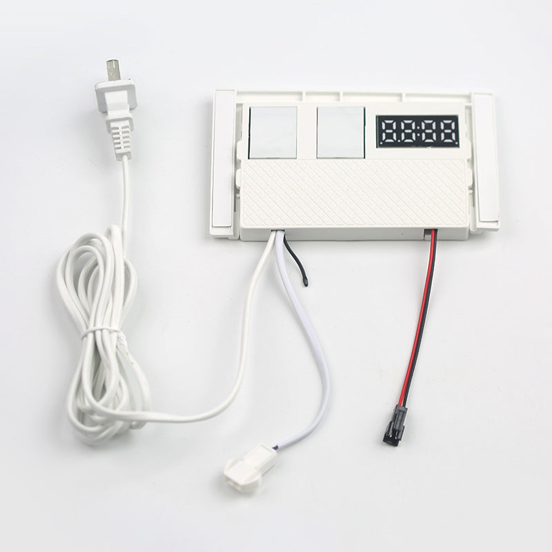 Interruptor Tátil para Espelho Inteligente – Dimmer de Controle Único Ultrafino de 8mm para Espelho LED de Banheiro (12V / 24V)