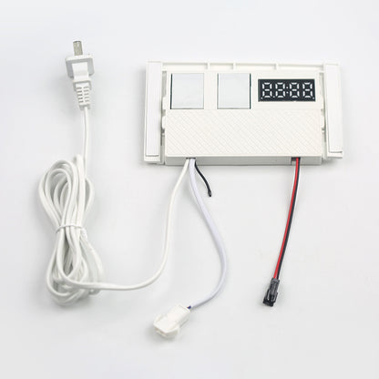 Interruptor Tátil para Espelho Inteligente – Dimmer de Controle Único Ultrafino de 8mm para Espelho LED de Banheiro (12V / 24V)