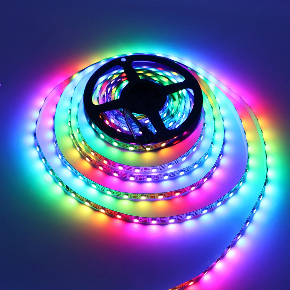WS2812 5V RGB Addressable LED Strip 5050 | Programmable Pixel LED Strip