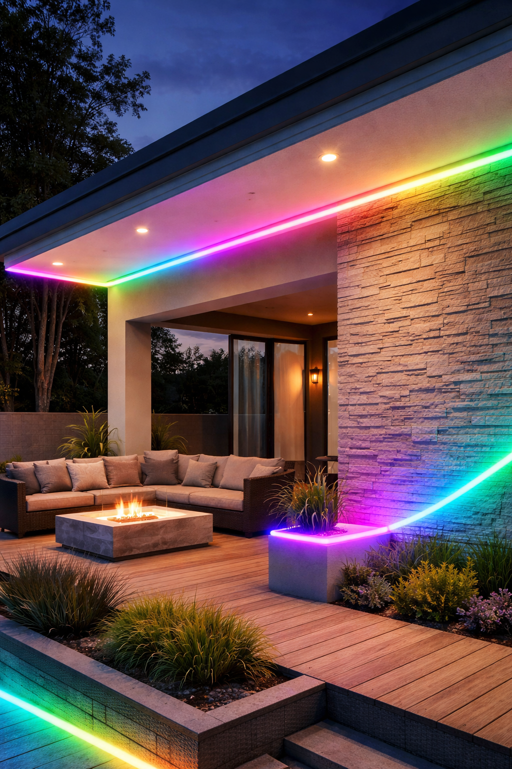RGBIC Neon Flex LED Strip IP65 | APP Control Outdoor Lighting