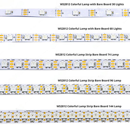 WS2812 5V RGB Addressable LED Strip 5050 | Programmable Pixel LED Strip