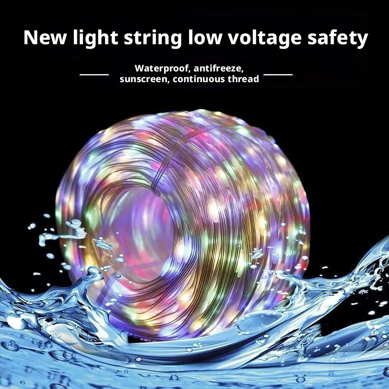RGB LED Rope Light 10M | Bluetooth APP Control | Outdoor Waterproof