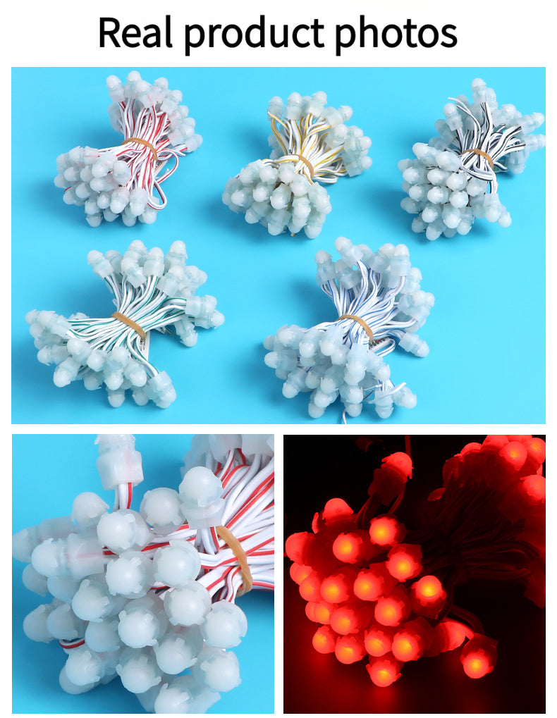 12V 9mm LED Pixel String Light for Signage & Channel Letters (Waterproof)