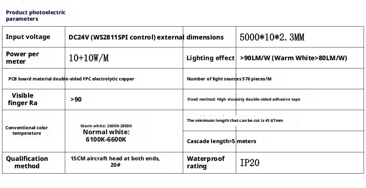 Addressable COB LED Strip WS2811 SPI DC24V 8mm | Chasing Effect | High CRI