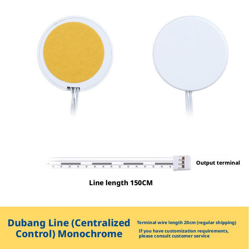 Touch Sensor Switch for LED Cabinet Light (Through Wood) with Stepless Dimming DC 5–24V