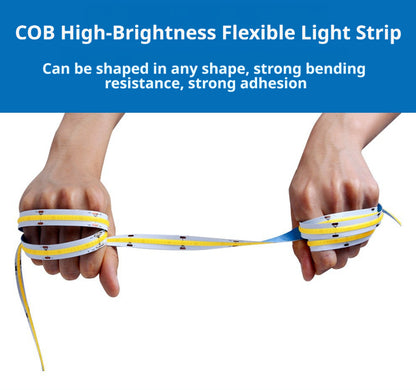 COB LED Strip Light 12V 24V | Low Voltage Flexible Linear Lighting