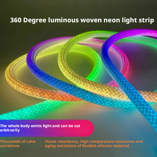 RGB LED Rope Light 10M | Outdoor Waterproof | Bluetooth APP Control