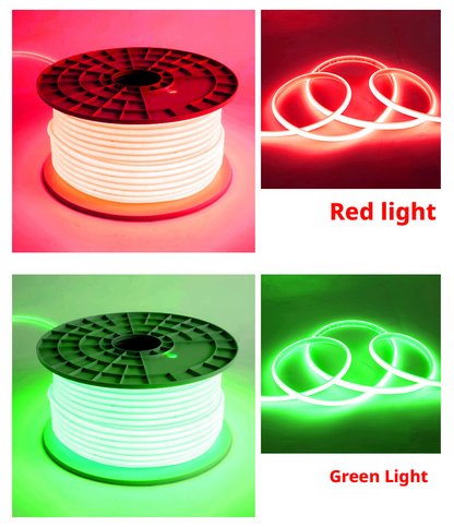 High Voltage COB LED Strip Light 110V 220V Silicone Waterproof Flexible