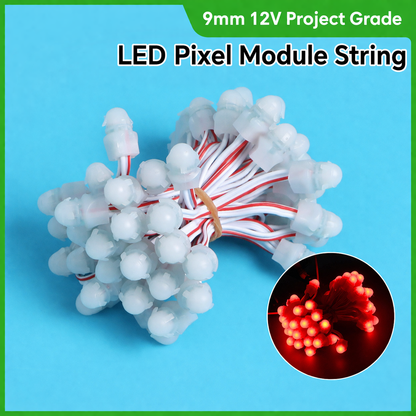 12V 9mm LED Pixel String Light for Signage & Channel Letters (Waterproof)